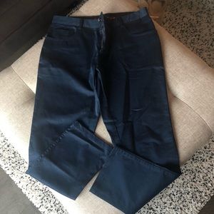 Blue Casual Pants